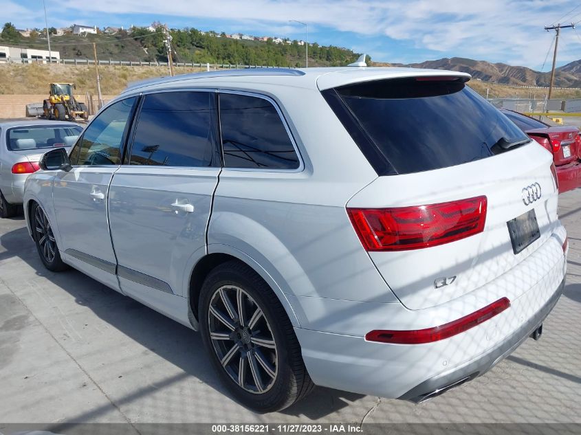 2017 AUDI Q7 3.0T PREMIUM - WA1LAAF78HD011718