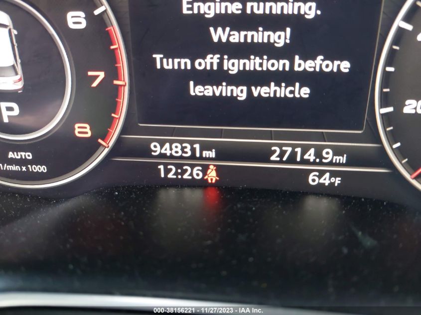 2017 AUDI Q7 3.0T PREMIUM - WA1LAAF78HD011718
