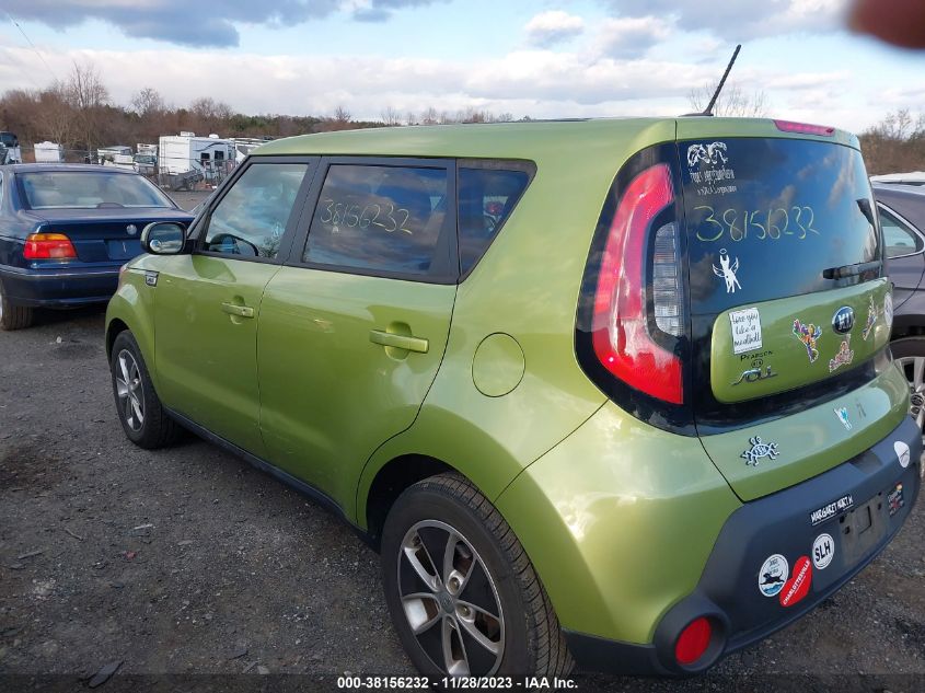 2015 KIA SOUL BASE - KNDJN2A29F7758467