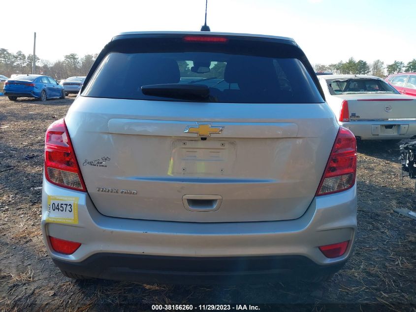 2022 CHEVROLET TRAX LS - KL7CJNSM2NB544709