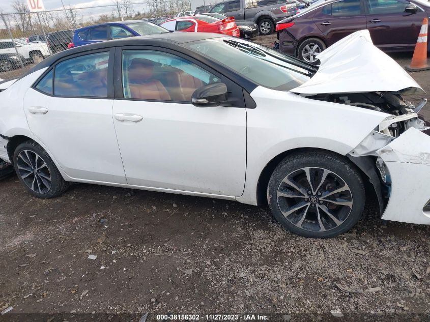 2019 TOYOTA COROLLA SE - 2T1BURHE2KC166160