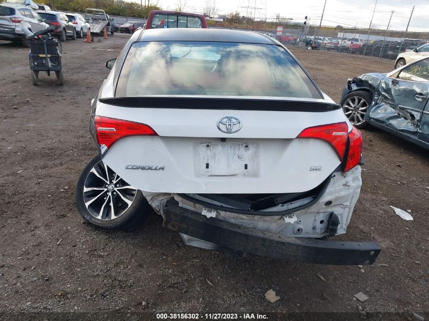 2019 TOYOTA COROLLA SE - 2T1BURHE2KC166160