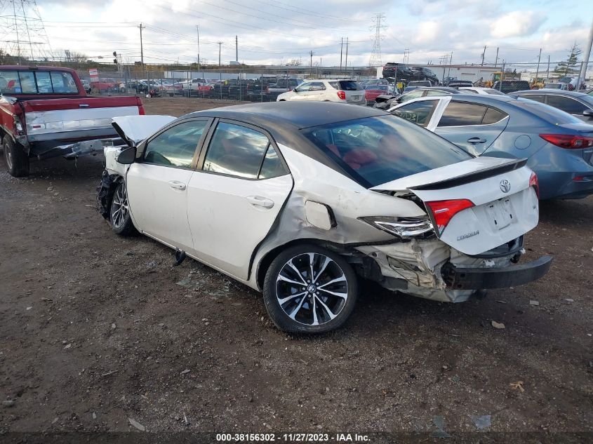 2019 TOYOTA COROLLA SE - 2T1BURHE2KC166160