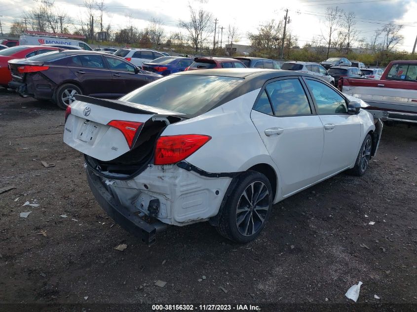 2019 TOYOTA COROLLA SE - 2T1BURHE2KC166160