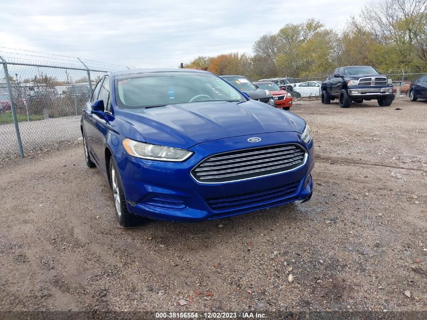 2013 FORD FUSION SE - 3FA6P0H73DR119194