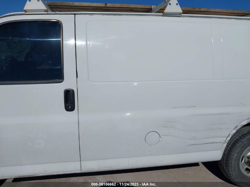 2013 CHEVROLET EXPRESS 2500 WORK VAN - 1GCWGFCA0D1138098