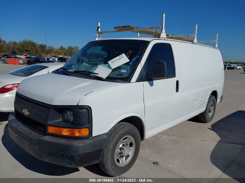 2013 CHEVROLET EXPRESS 2500 WORK VAN - 1GCWGFCA0D1138098