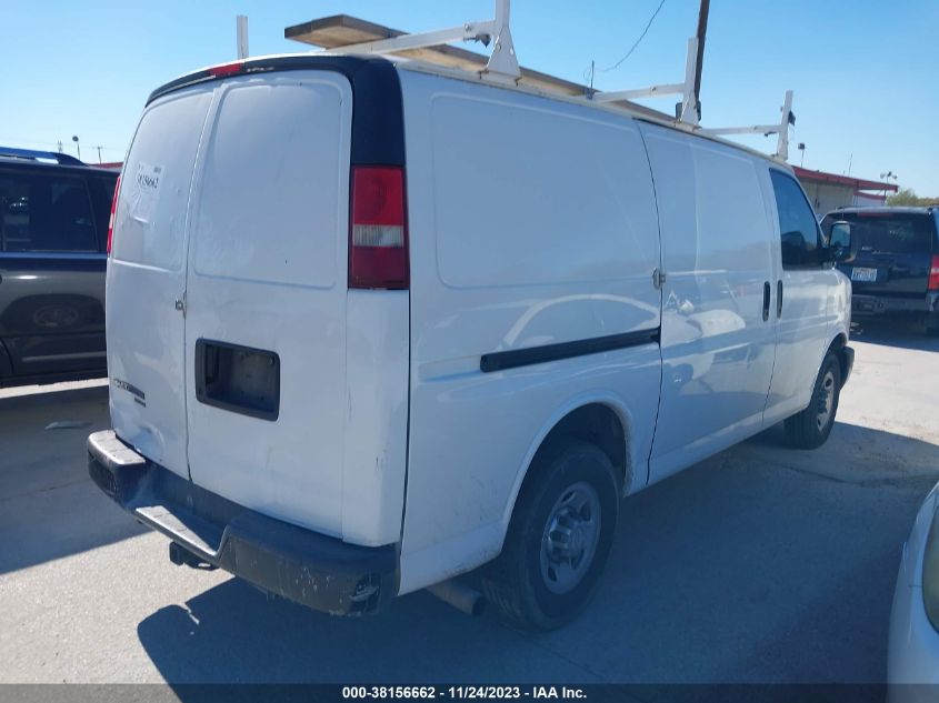 2013 CHEVROLET EXPRESS 2500 WORK VAN - 1GCWGFCA0D1138098