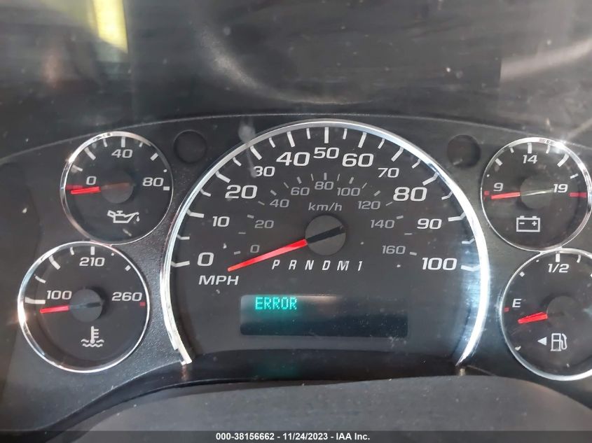 2013 CHEVROLET EXPRESS 2500 WORK VAN - 1GCWGFCA0D1138098