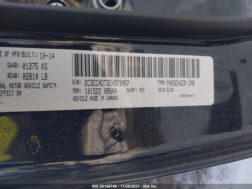 2014 CHRYSLER 300C JOHN VARVATOS LUXURY 2C3CCADT3EH373457