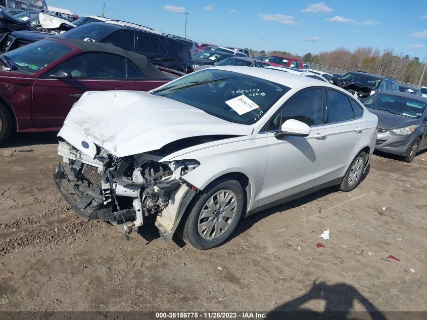 2014 FORD FUSION S - 3FA6P0G75ER119149