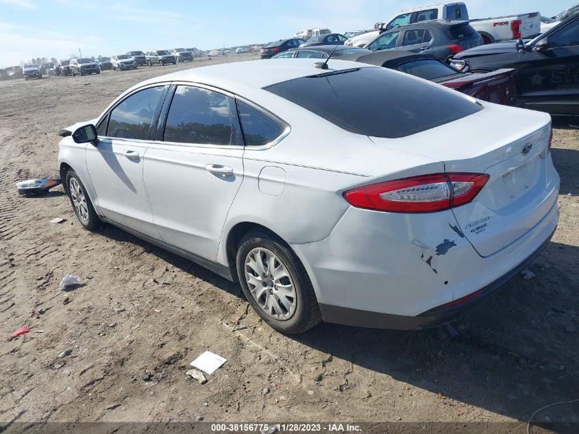 2014 FORD FUSION S - 3FA6P0G75ER119149