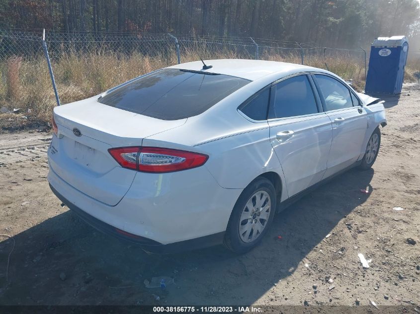 2014 FORD FUSION S - 3FA6P0G75ER119149