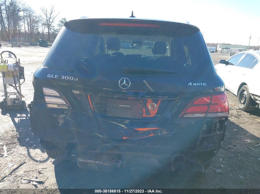 2016 MERCEDES-BENZ GLE 300D 4MATIC 4JGDA0EB6GA689423