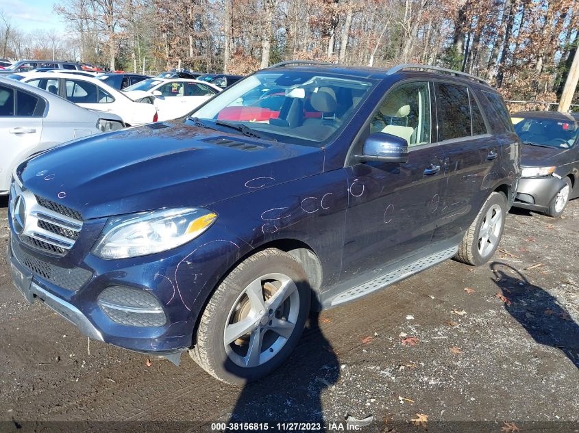 2016 MERCEDES-BENZ GLE 300D 4MATIC 4JGDA0EB6GA689423