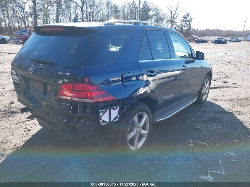 2016 MERCEDES-BENZ GLE 300D 4MATIC 4JGDA0EB6GA689423