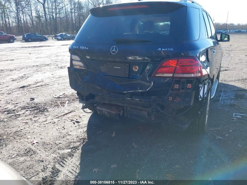 2016 MERCEDES-BENZ GLE 300D 4MATIC 4JGDA0EB6GA689423