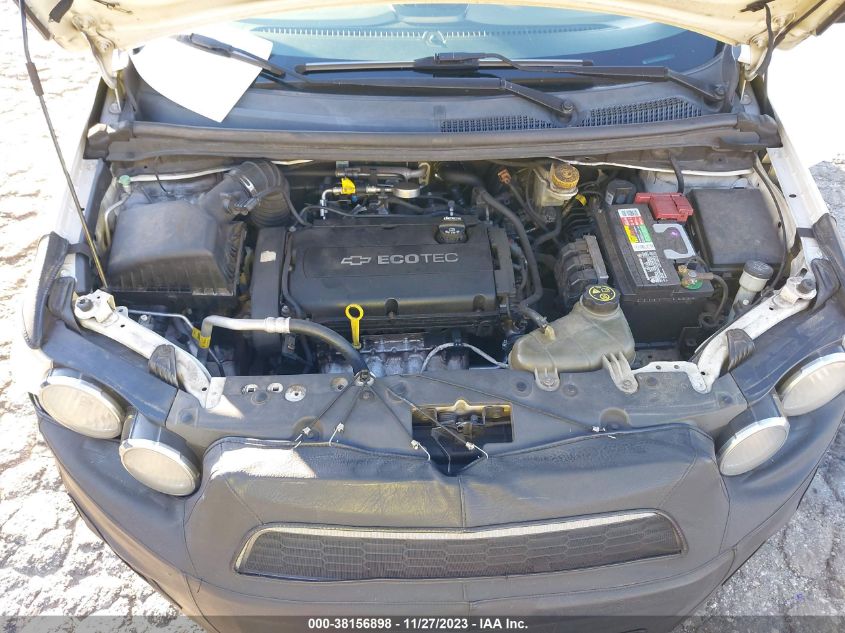 2015 CHEVROLET SONIC LT AUTO - 1G1JC5SH4F4219887