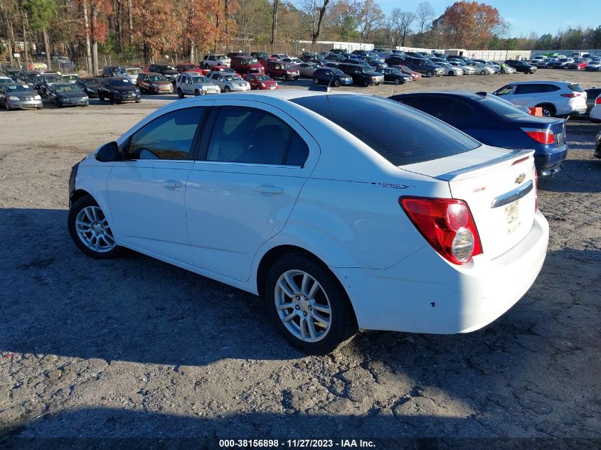 2015 CHEVROLET SONIC LT AUTO - 1G1JC5SH4F4219887