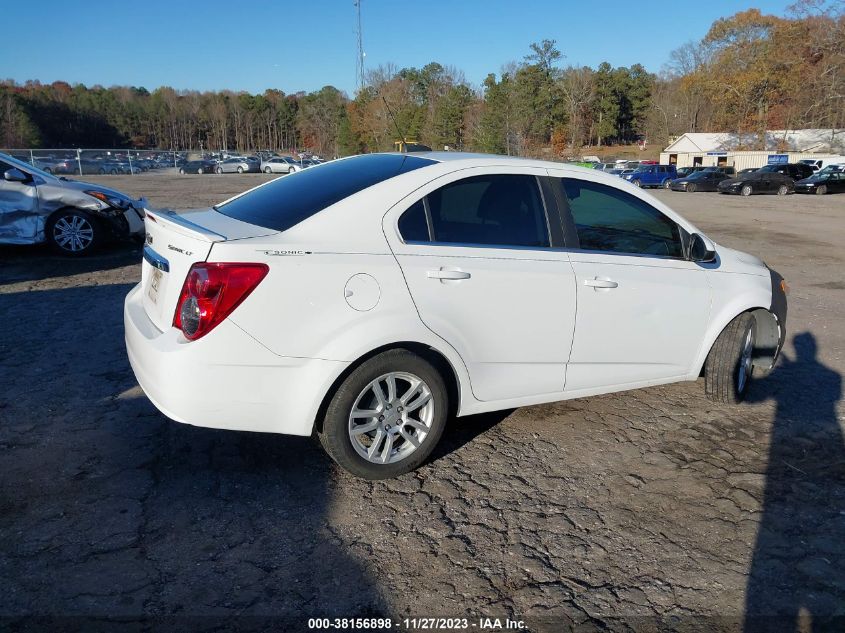 2015 CHEVROLET SONIC LT AUTO - 1G1JC5SH4F4219887