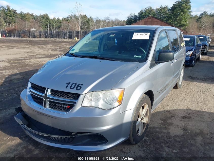 2013 DODGE GRAND CARAVAN SE - 2C4RDGBG8DR603031