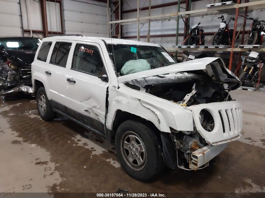 2017 JEEP PATRIOT SPORT - 1C4NJPBA2HD187425