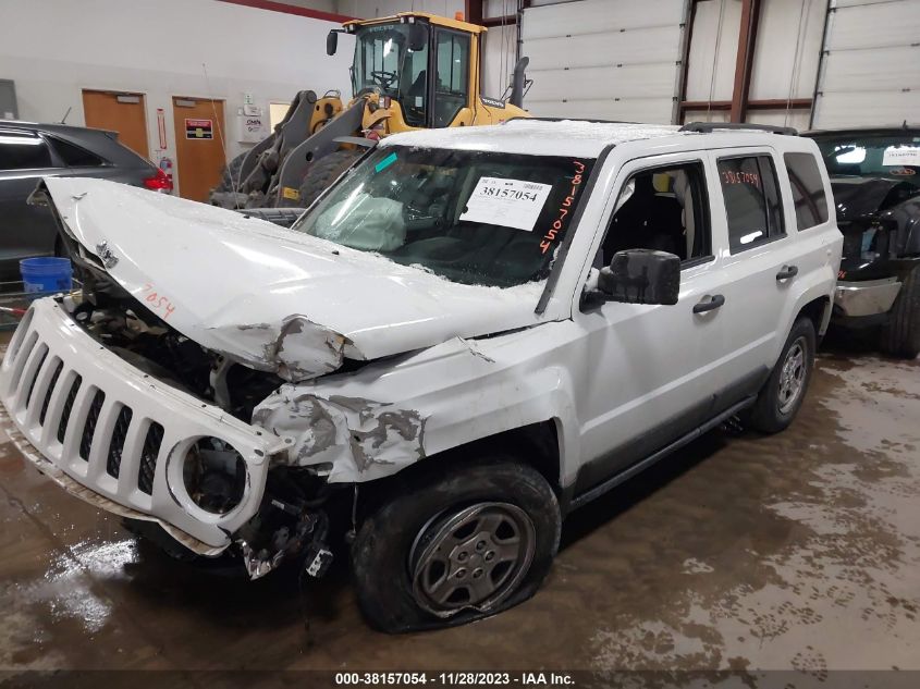 2017 JEEP PATRIOT SPORT - 1C4NJPBA2HD187425