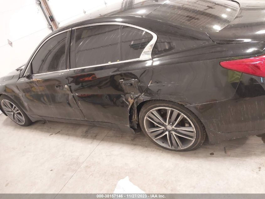 2014 INFINITI Q50 HYBRID SPORT JN1AV7AR9EM703160
