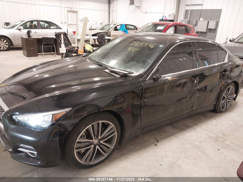 2014 INFINITI Q50 HYBRID SPORT JN1AV7AR9EM703160
