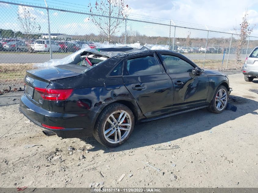 2017 AUDI A4 PREMIUM - WAUDNAF48HN050997