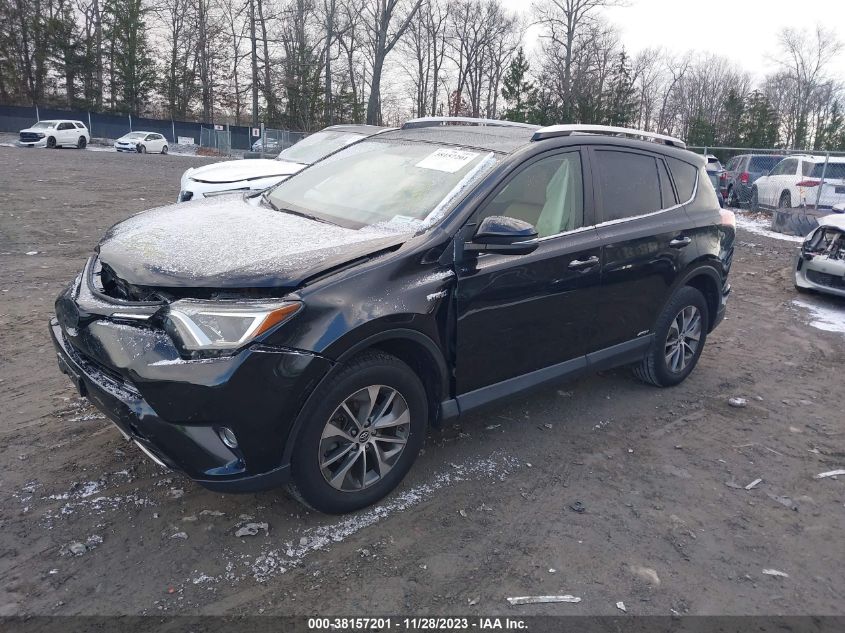 2016 TOYOTA RAV4 HYBRID XLE JTMRJREV1GD012674