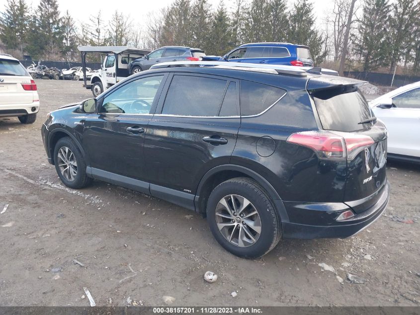 2016 TOYOTA RAV4 HYBRID XLE JTMRJREV1GD012674