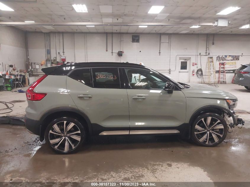 2022 VOLVO XC40 RECHARGE PURE ELECTRIC P8 TWIN ULTIMATE YV4ED3UB9N2760217