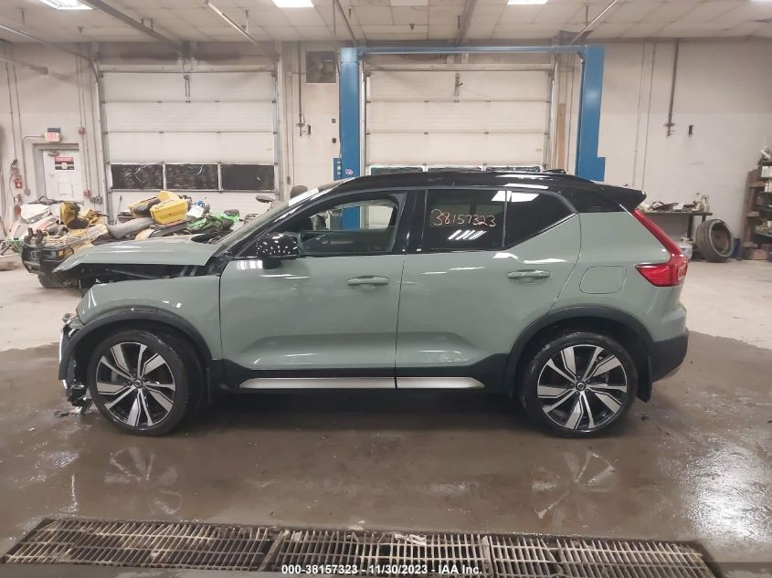 2022 VOLVO XC40 RECHARGE PURE ELECTRIC P8 TWIN ULTIMATE YV4ED3UB9N2760217