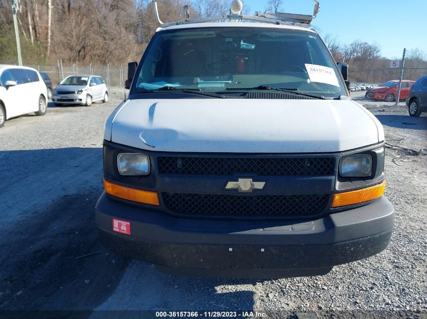 2015 CHEVROLET EXPRESS 2500 WORK VAN 1GCWGFCF1F1277574