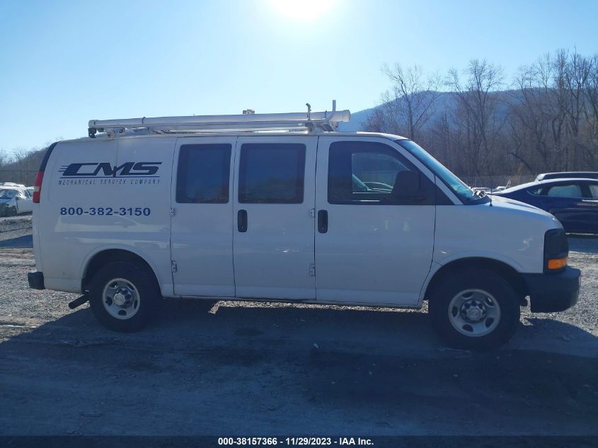 2015 CHEVROLET EXPRESS 2500 WORK VAN 1GCWGFCF1F1277574