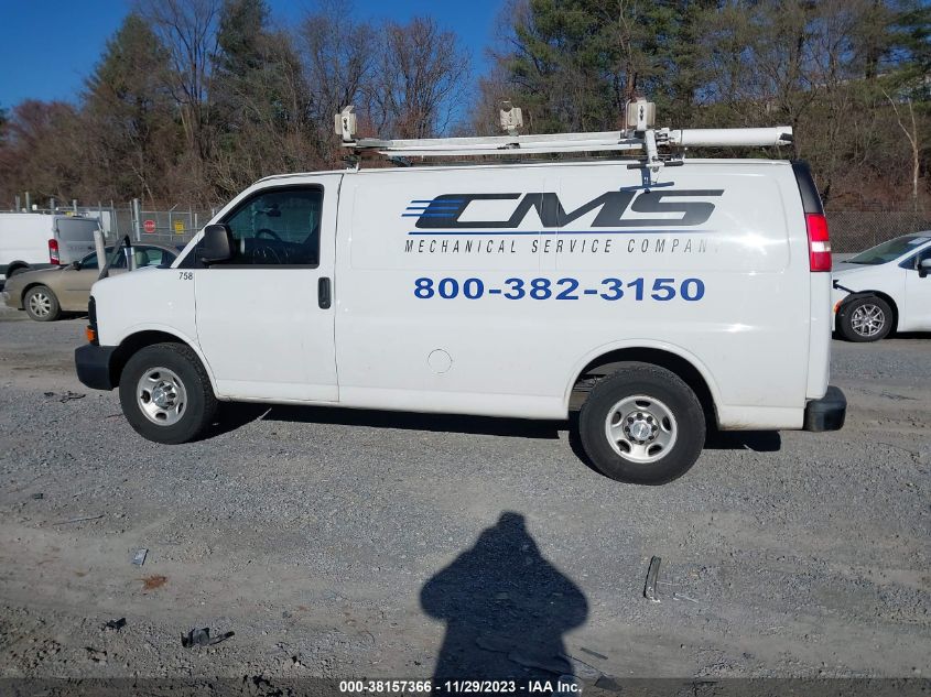 2015 CHEVROLET EXPRESS 2500 WORK VAN 1GCWGFCF1F1277574