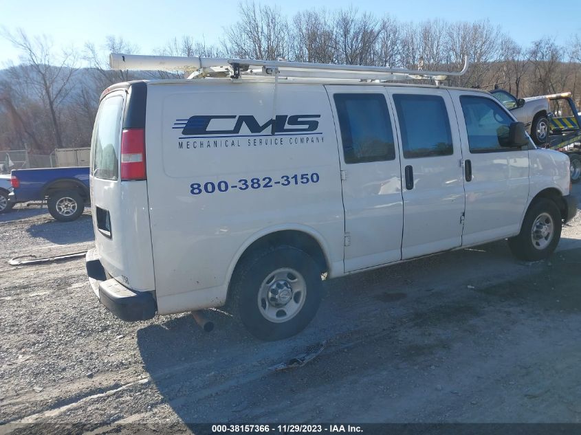 2015 CHEVROLET EXPRESS 2500 WORK VAN 1GCWGFCF1F1277574