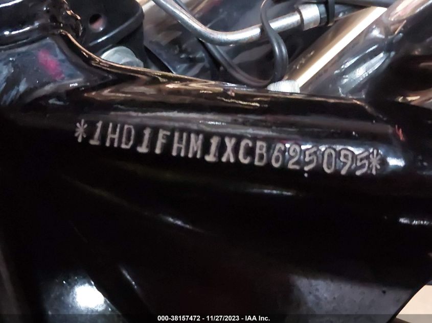 2012 HARLEY-DAVIDSON FLHP POLICE ROAD KING - 1HD1FHM1XCB625095