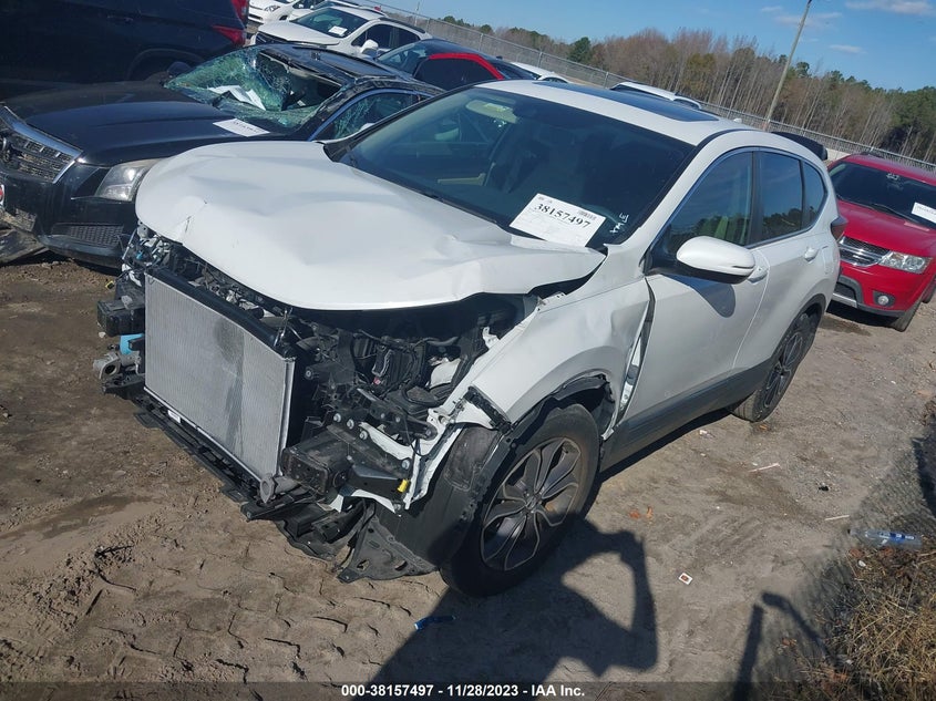 VIN 7FARW1H55ME005296 2021 HONDA CR-V EX