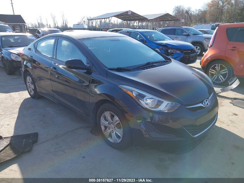 2016 HYUNDAI ELANTRA SE - KMHDH4AE7GU479334