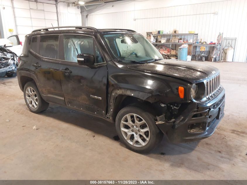 2016 JEEP RENEGADE LATITUDE - ZACCJBBT4GPE26405