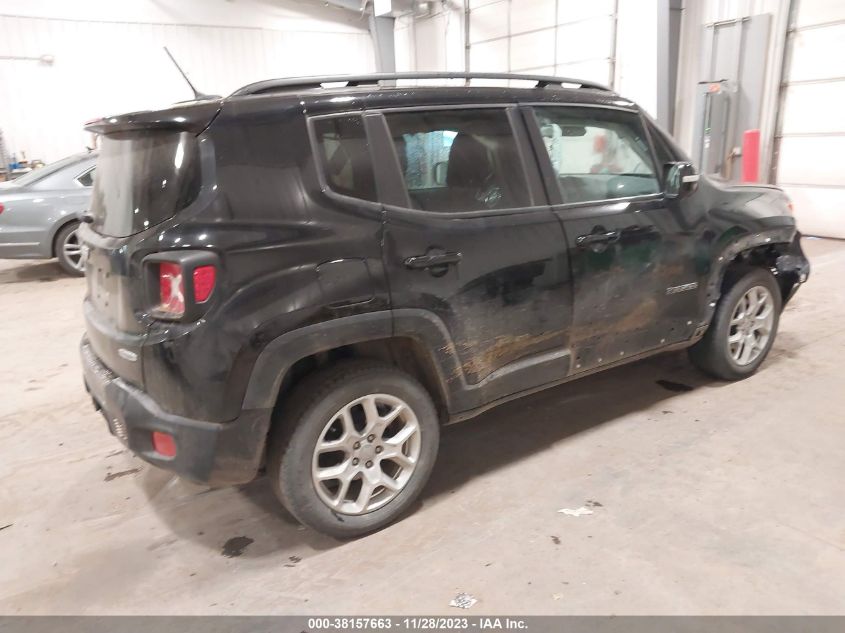 2016 JEEP RENEGADE LATITUDE - ZACCJBBT4GPE26405