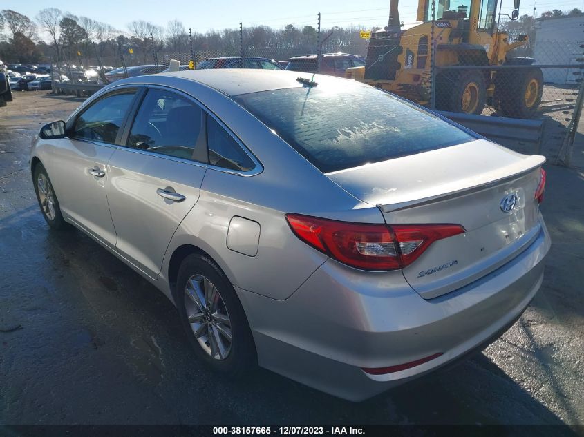 2016 HYUNDAI SONATA 2.4L SE - 5NPE24AF5GH341868