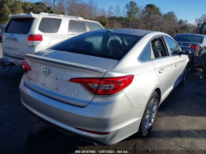 2016 HYUNDAI SONATA 2.4L SE - 5NPE24AF5GH341868