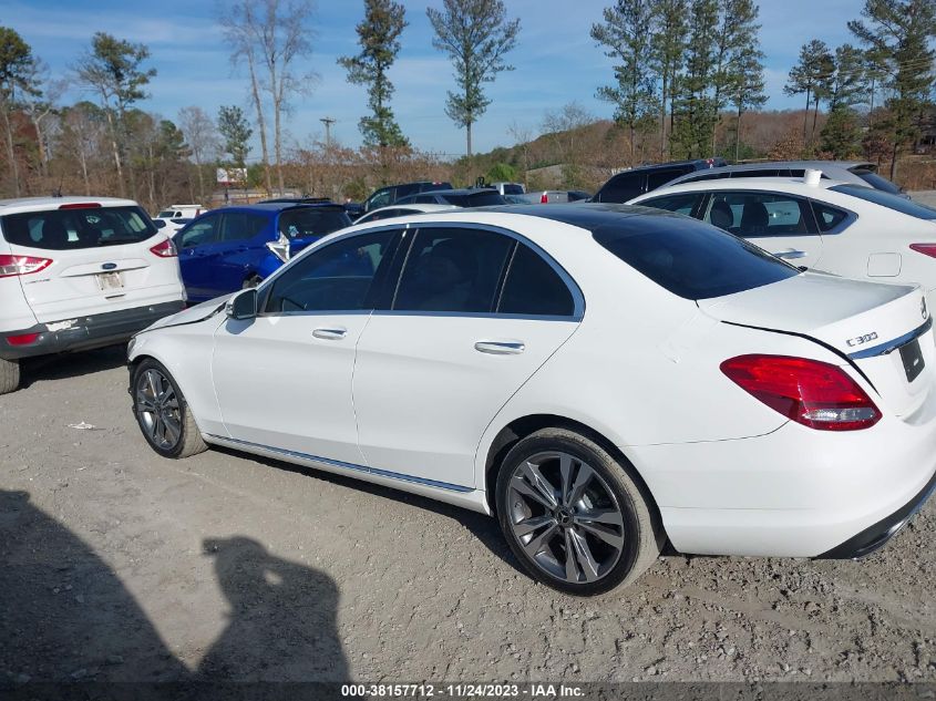 2018 MERCEDES-BENZ C 300 - WDDWF4JBXJR412459