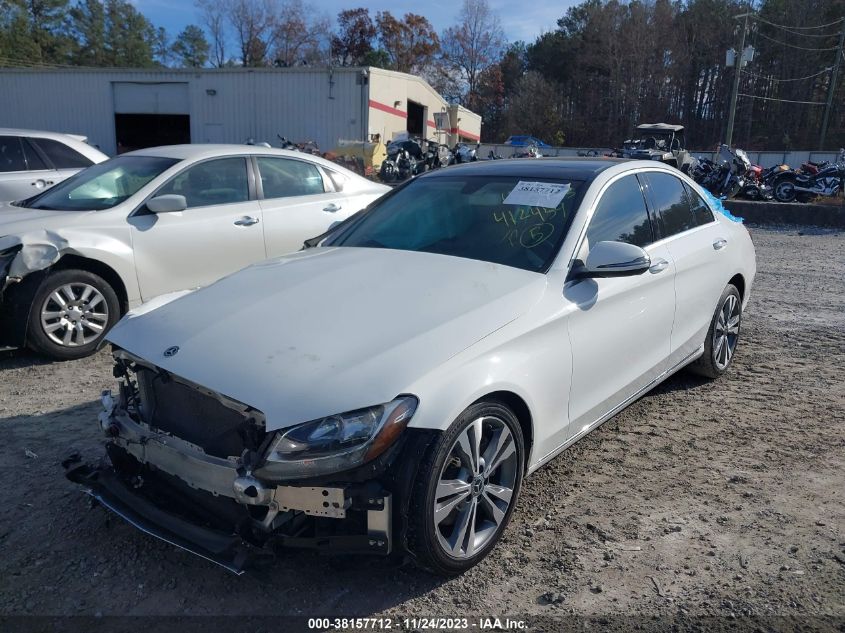 2018 MERCEDES-BENZ C 300 - WDDWF4JBXJR412459