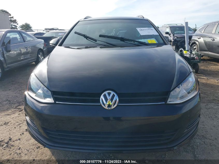 2015 VOLKSWAGEN GOLF SPORTWAGEN TDI S 4-DOOR - 3VWCA7AU1FM505844