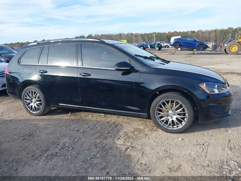 2015 VOLKSWAGEN GOLF SPORTWAGEN TDI S 4-DOOR - 3VWCA7AU1FM505844