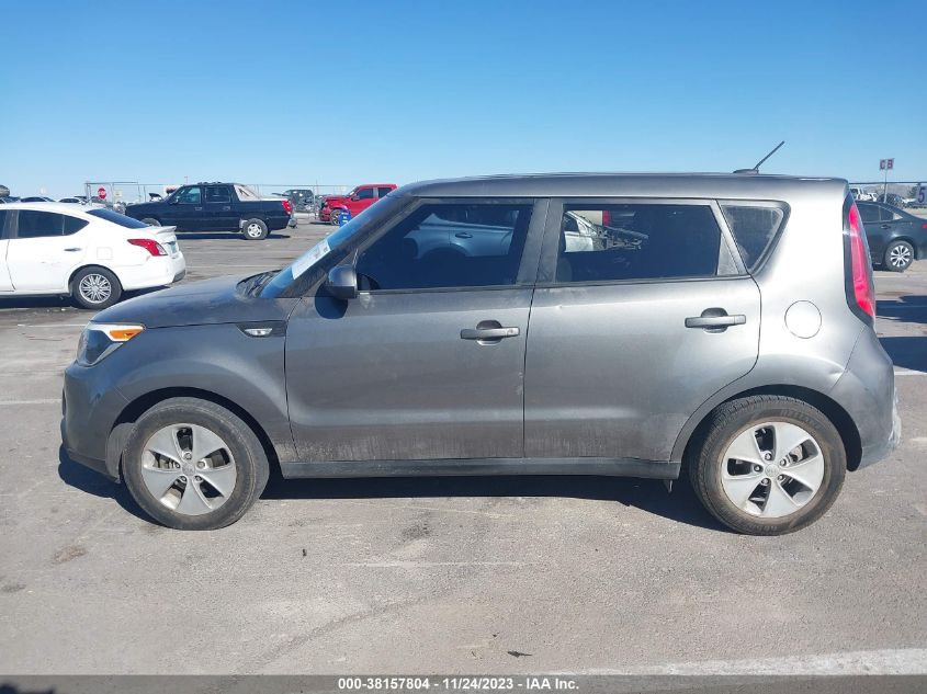 2014 KIA SOUL BASE - KNDJN2A27E7055688